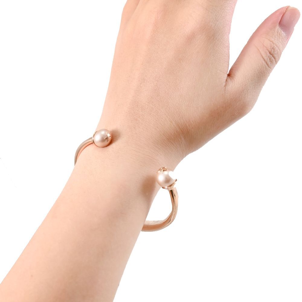 Christian Dior Pink Resin Pearl Bracelet For Her