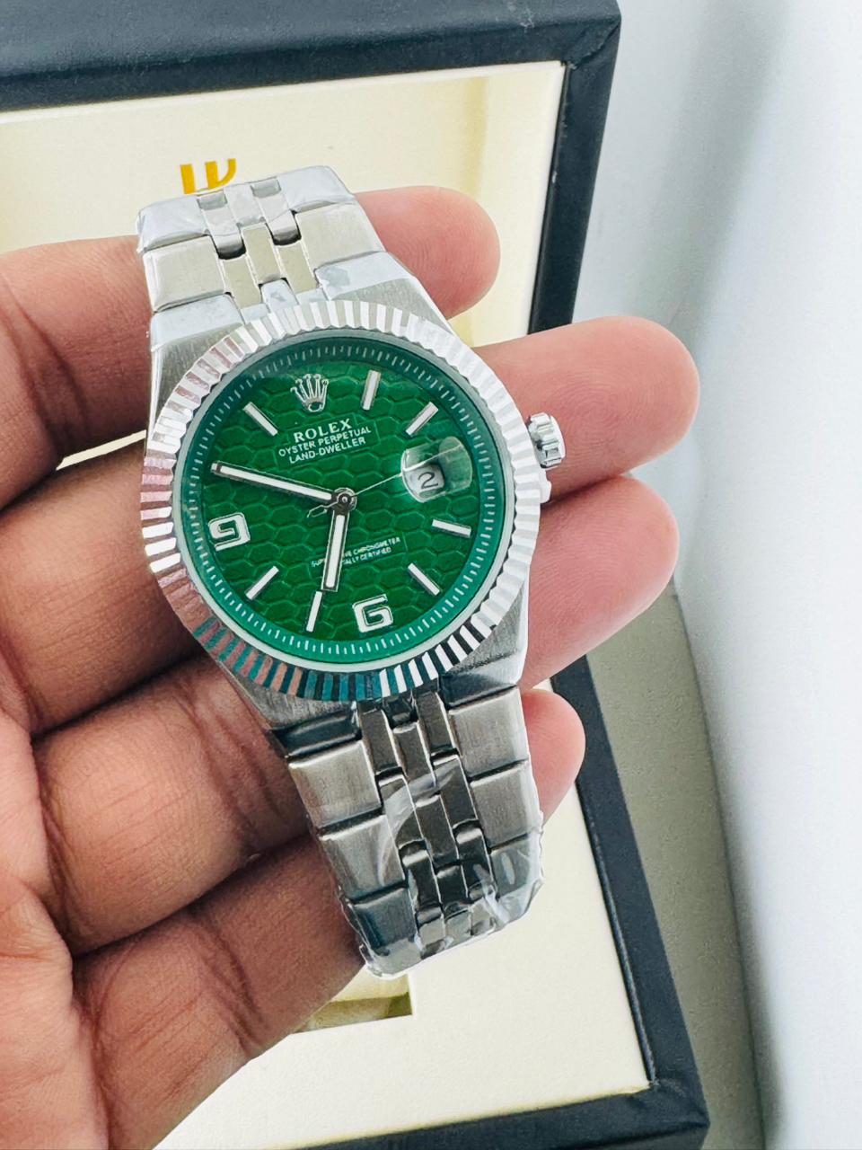 Rolex Oyster Perpetual Land-Dweller Mens Watch