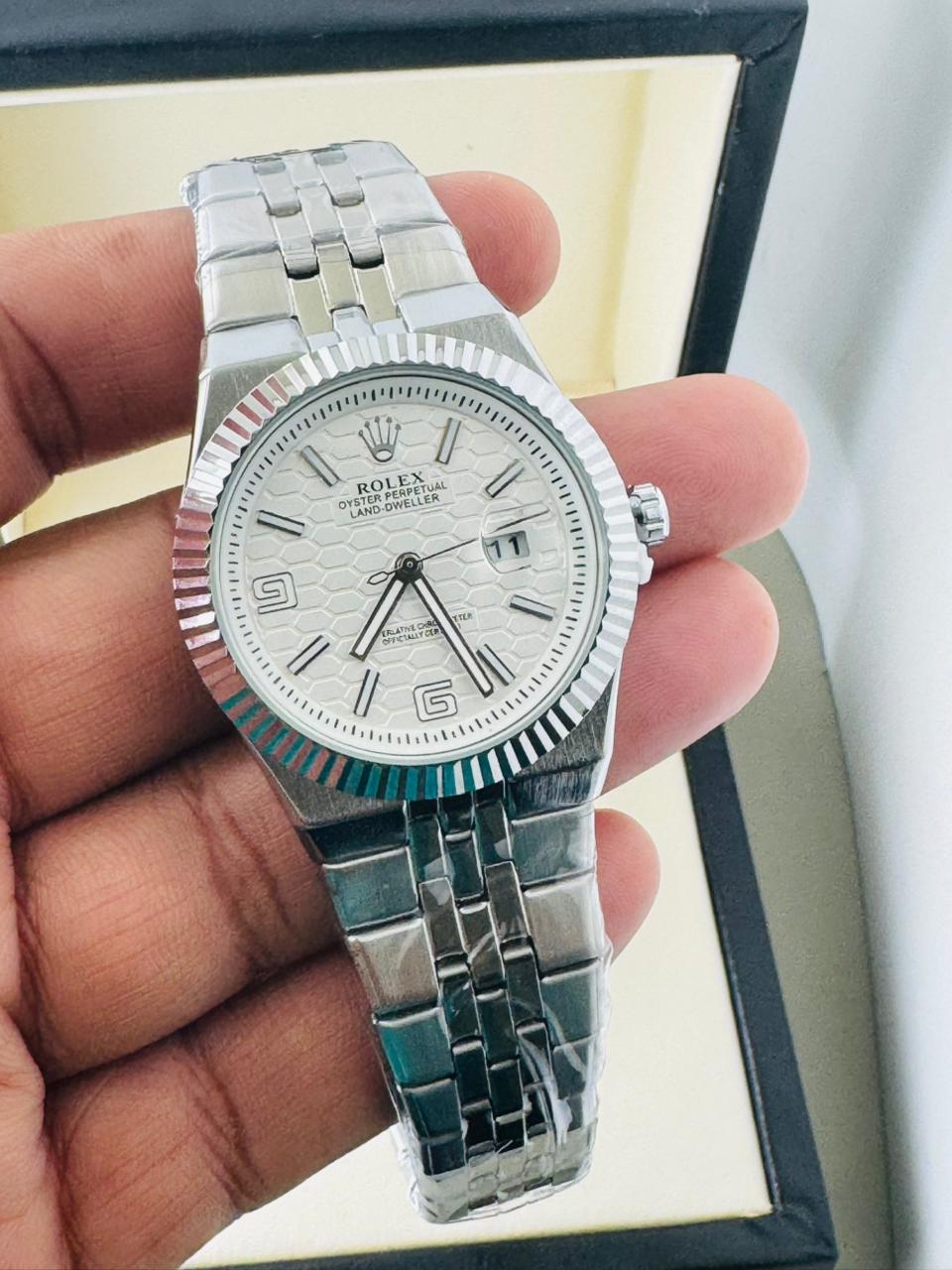 Rolex Oyster Perpetual Land-Dweller Mens Watch