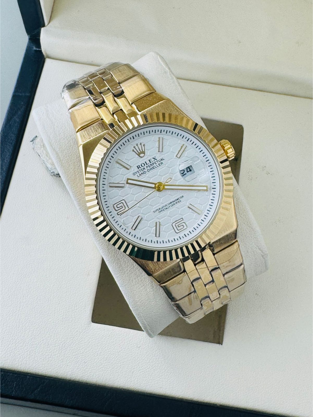 Rolex Oyster Perpetual Land-Dweller Mens Watch