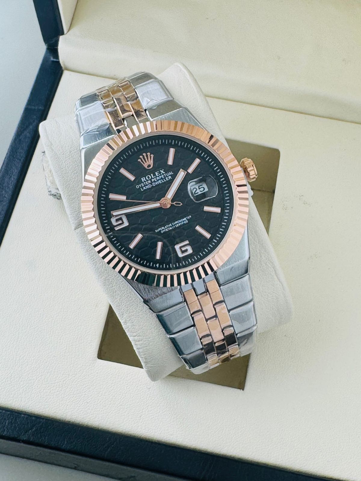 Rolex Oyster Perpetual Land-Dweller Mens Watch