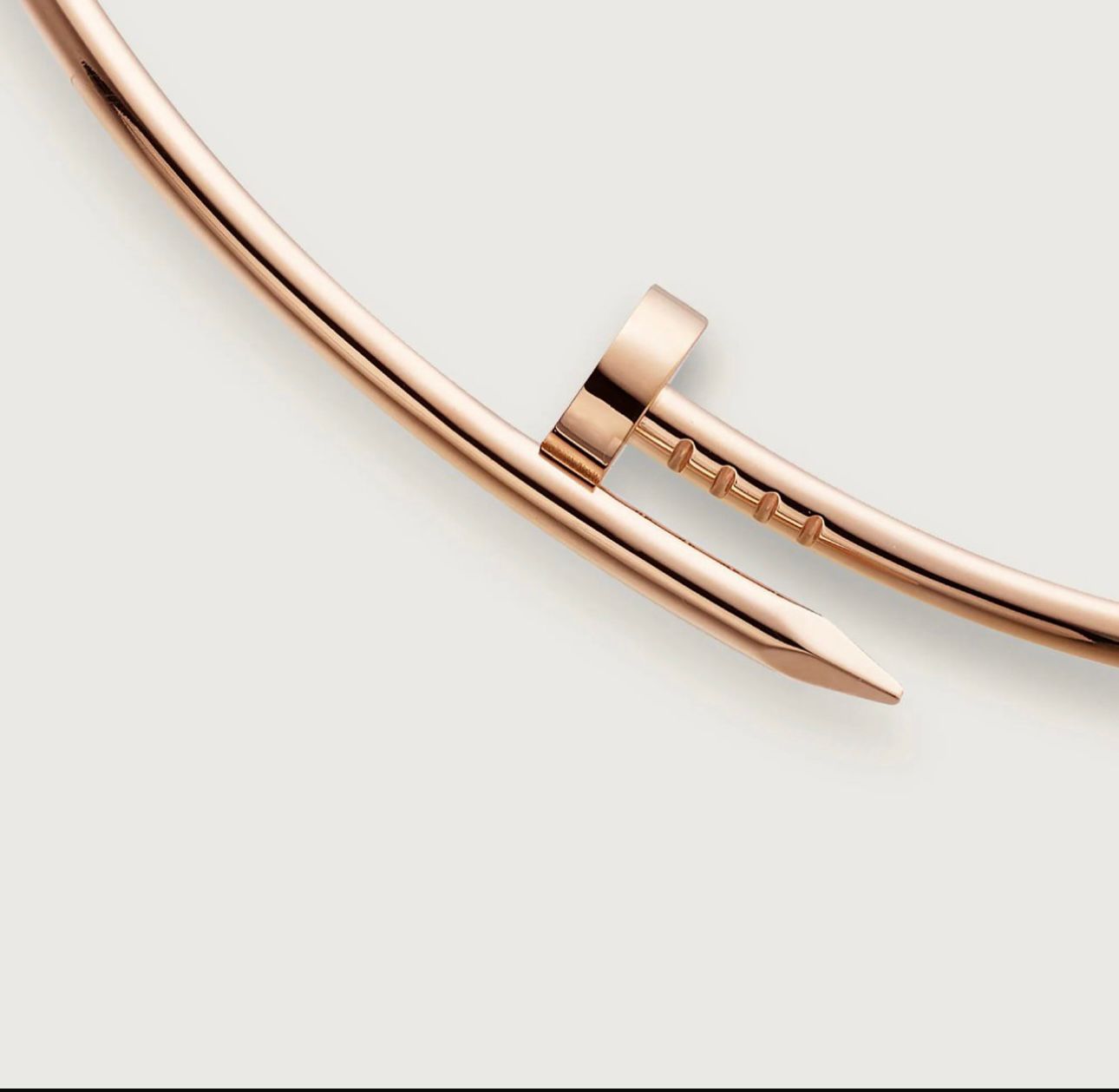 Cartier Juste un Clou torque Necklace