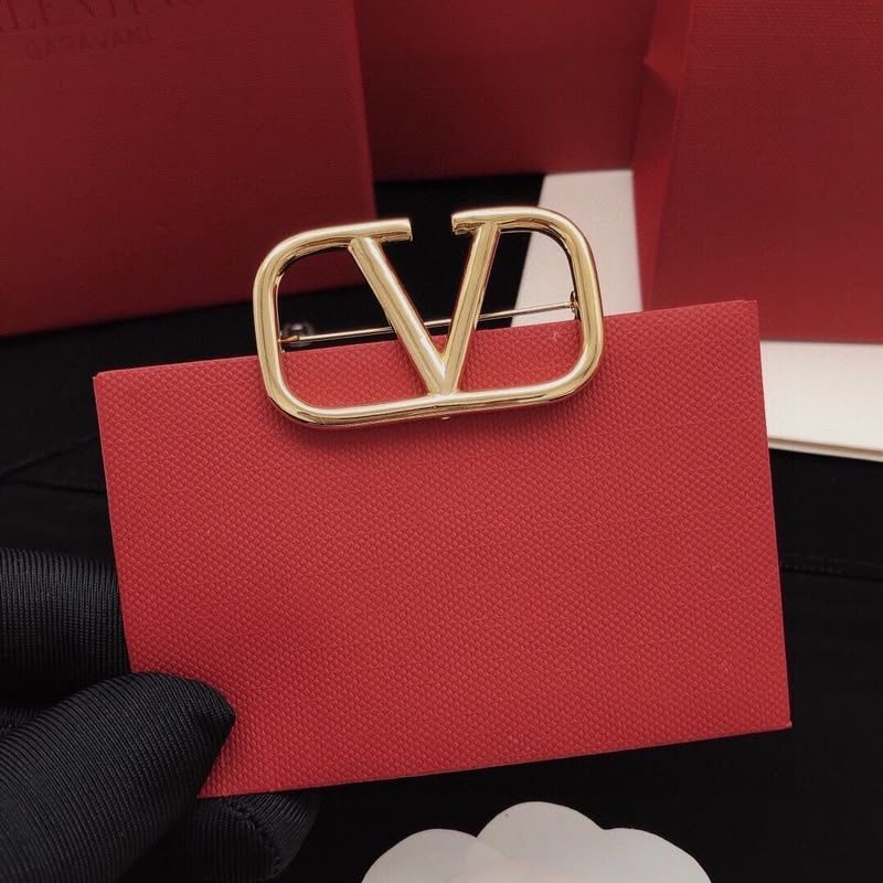 VALENTINO SIGNATURE BROOCH