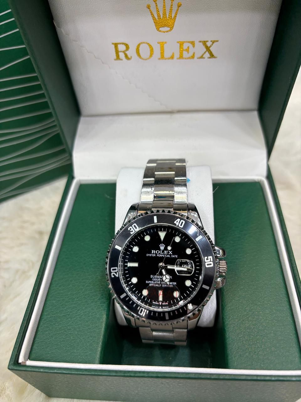 Rolex Submariner Date watch: Oystersteel For Him