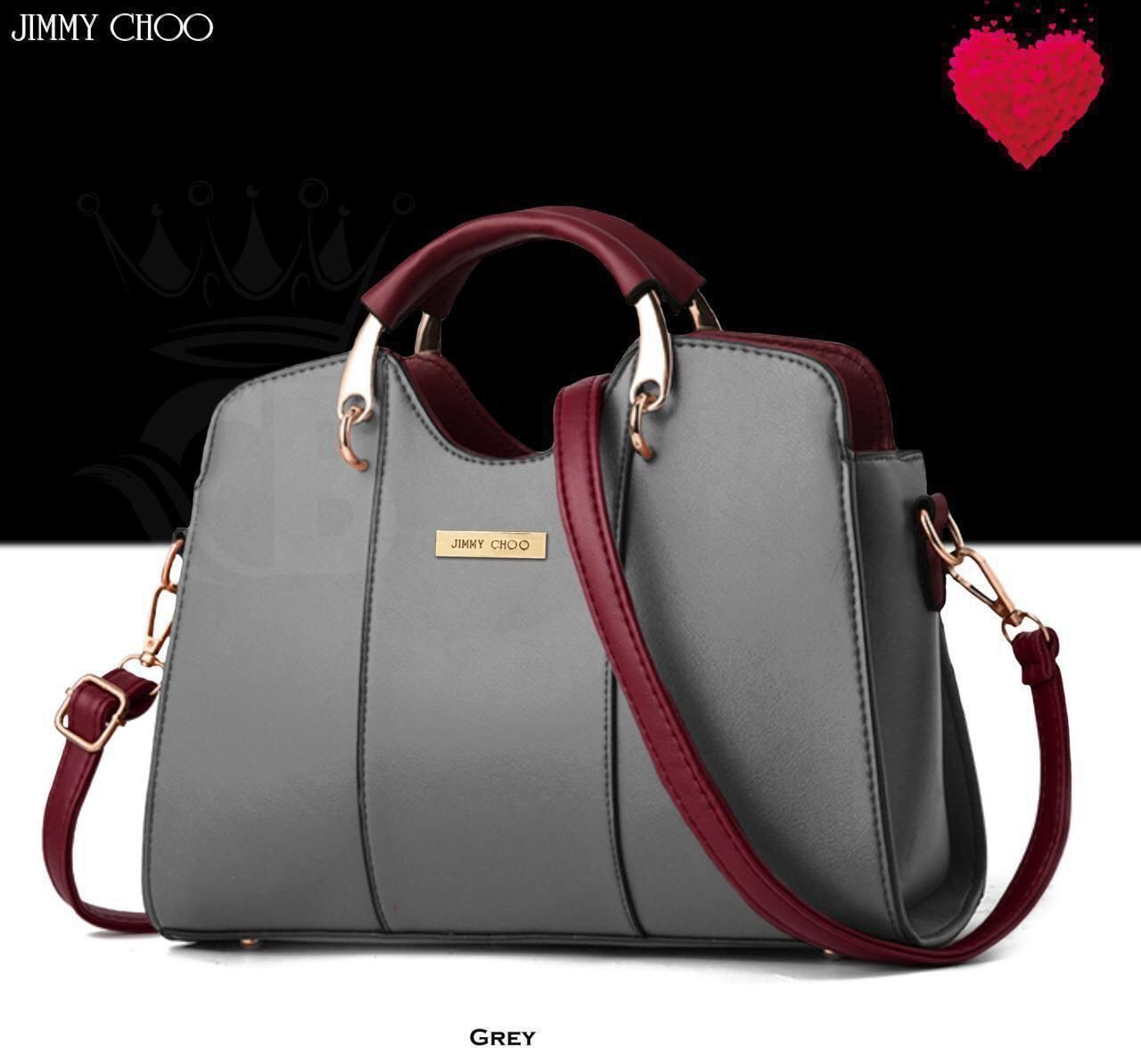 Jimmy Choo Elegant Dual-Tone Handbag – Luxury Crossbody Style
