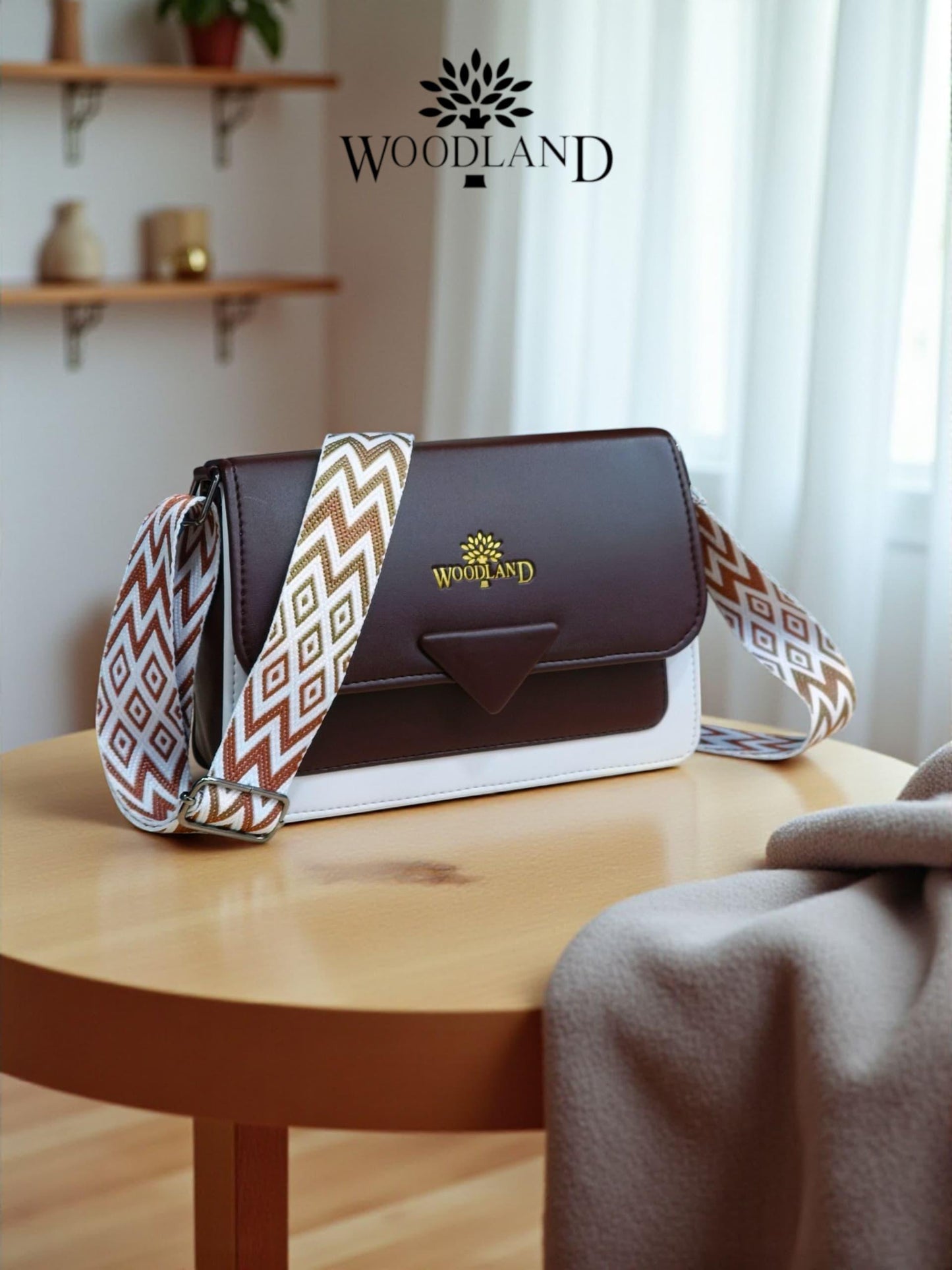 Woodland Elegant Crossbody Sling Bag – Chic Everyday Style