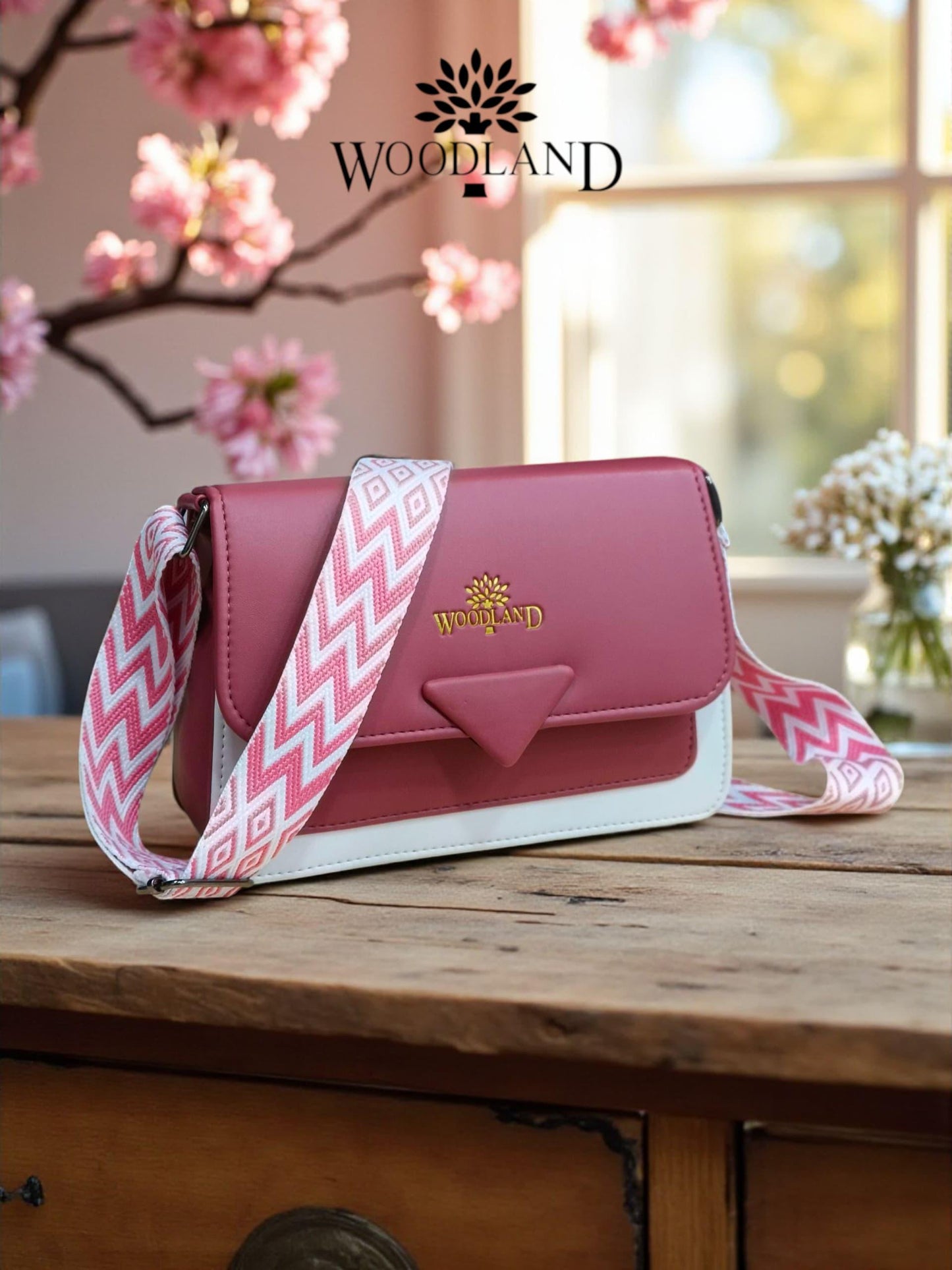 Woodland Elegant Crossbody Sling Bag – Chic Everyday Style