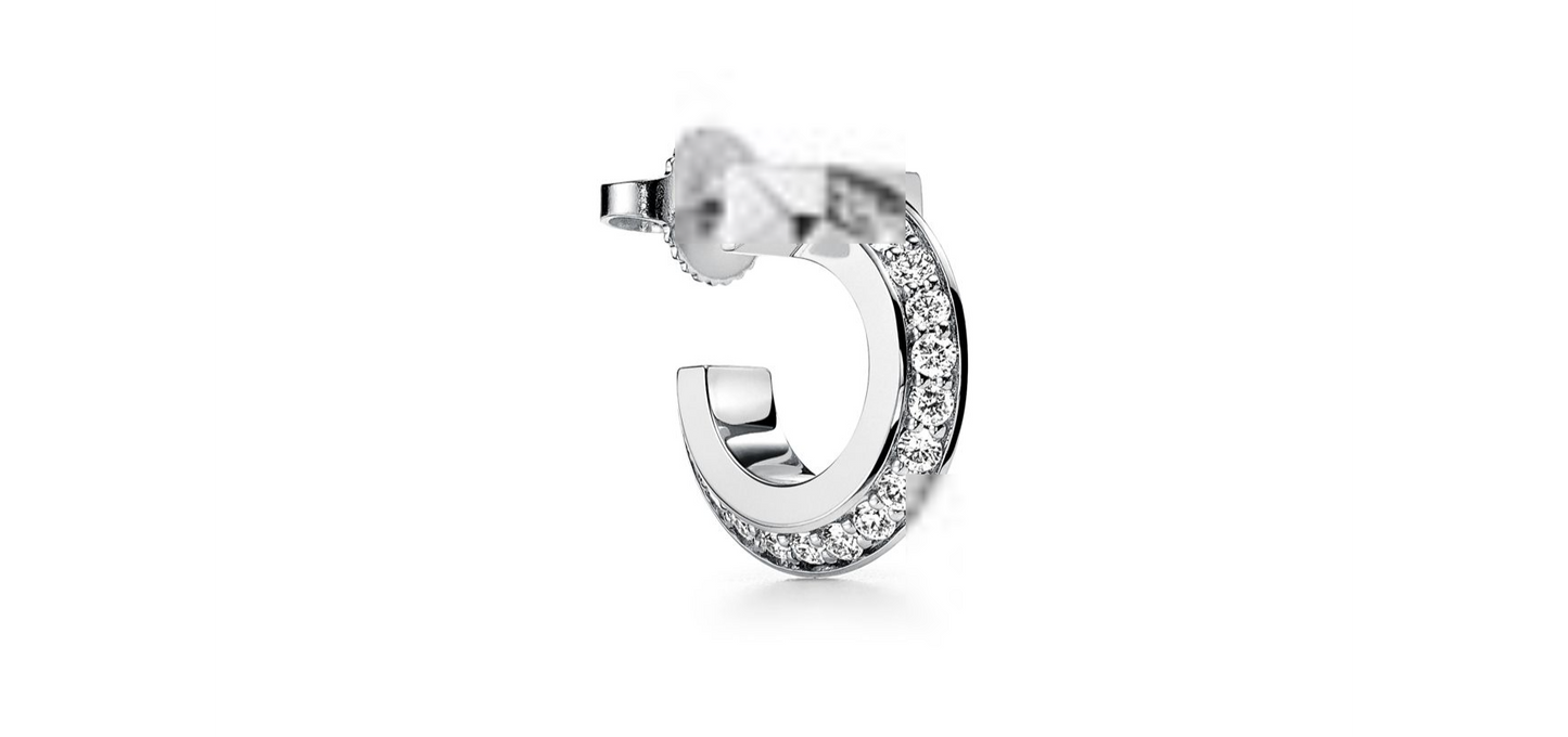 Tiffany&Co. T1 Wide Hinged Beautiful T EARINGS