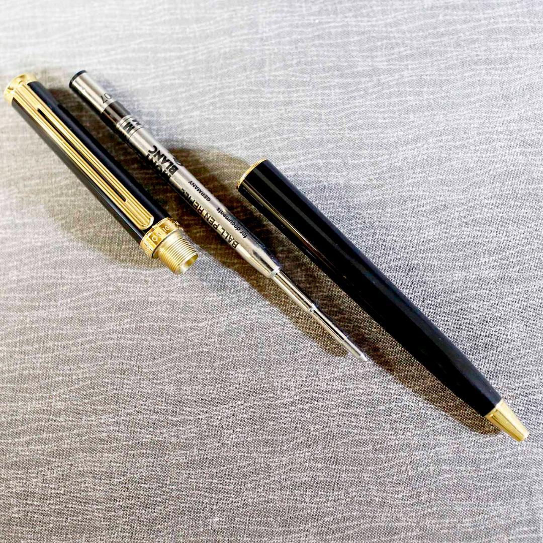 Montblanc Ballpoint Pen Noblesse Oblige - Black and Gold