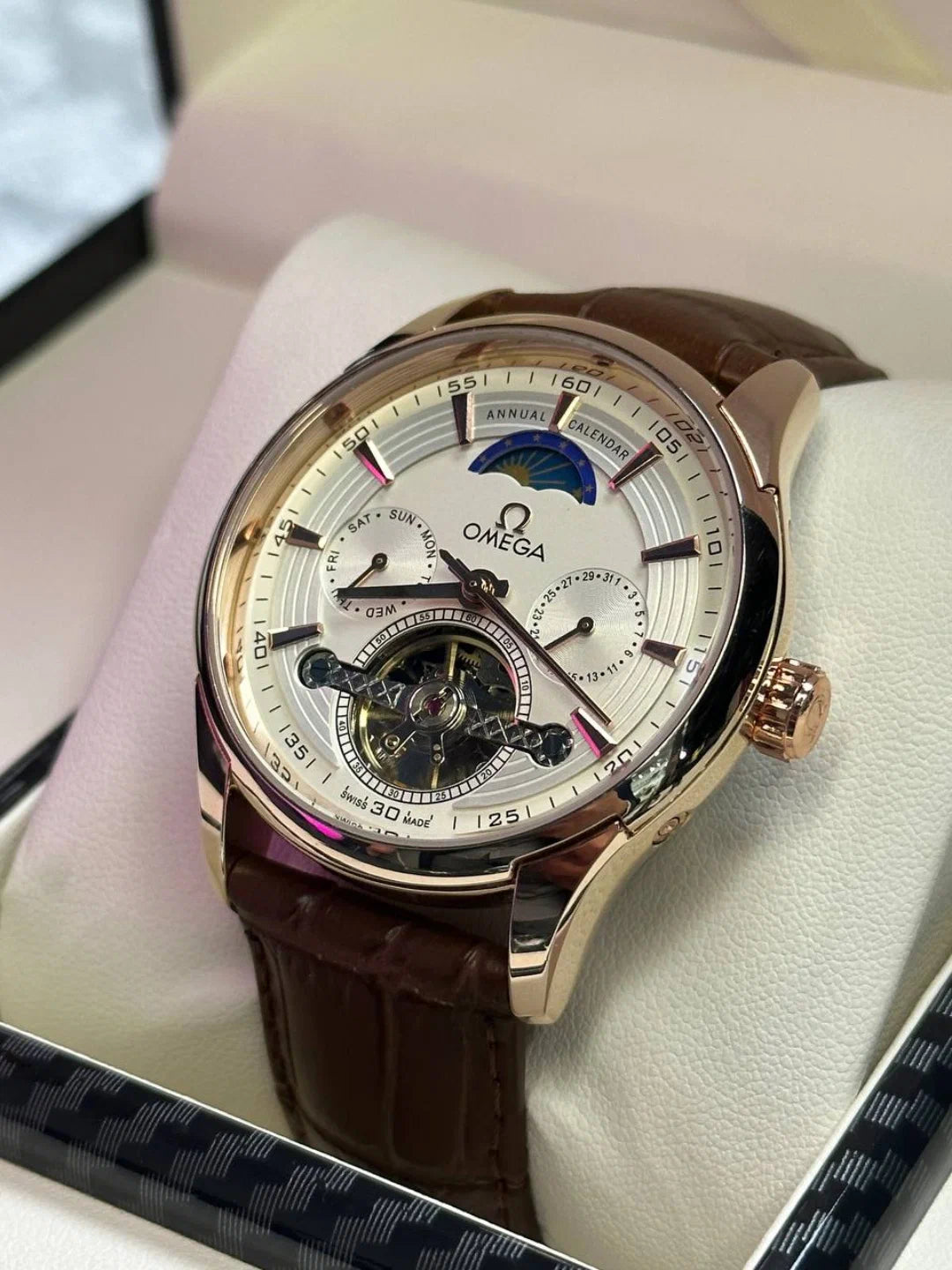Omega De Ville Tourbillon – Annual Calendar Luxury Watch