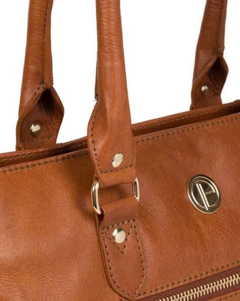 PURE LUXURIES LONDON Women 'Poppy' Leather Handbag