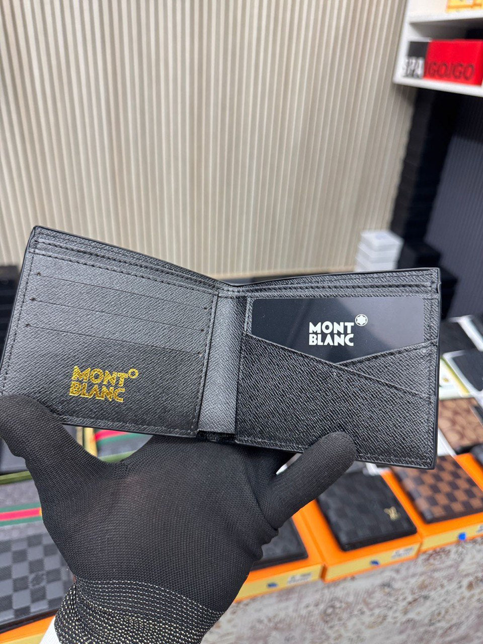 Mont Blanc Luxury Wallet For Men