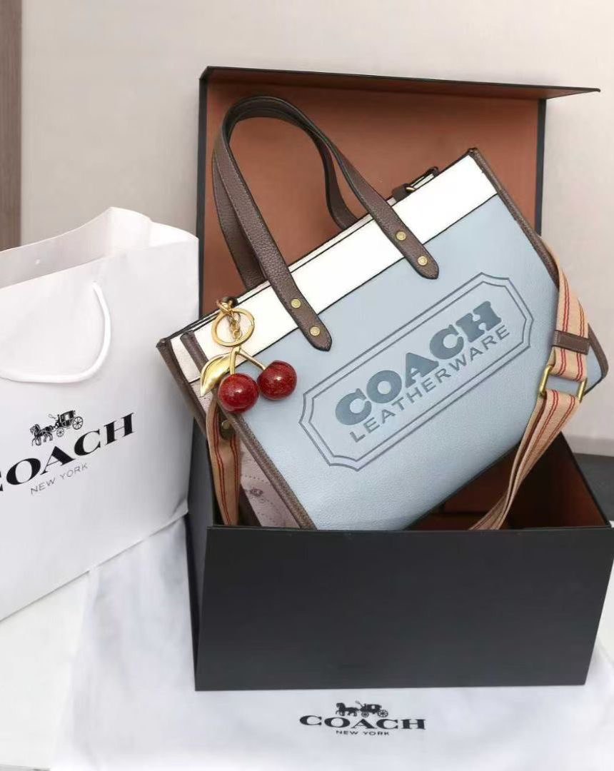 Coach Leather Tote Bag