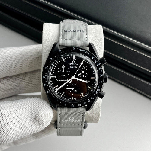 Swatch x Omega Bioceramic Moonswatch Mission on Earth Watch