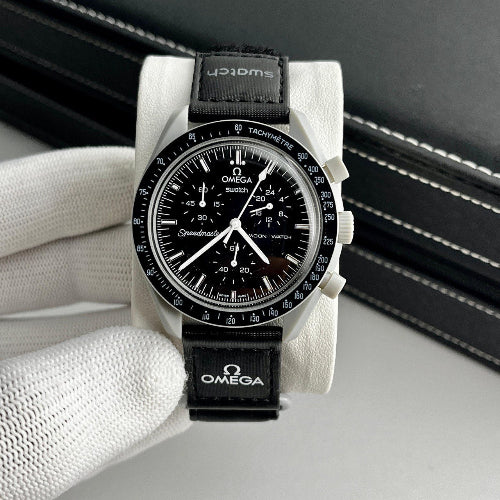 Swatch x Omega Bioceramic Moonswatch Mission on Earth Watch