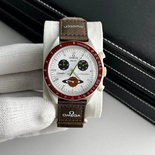 Swatch x Omega Bioceramic Moonswatch Mission on Earth Watch
