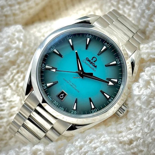 Omega Seamaster Aqua Terra | Turquoise Dial Swiss Watch