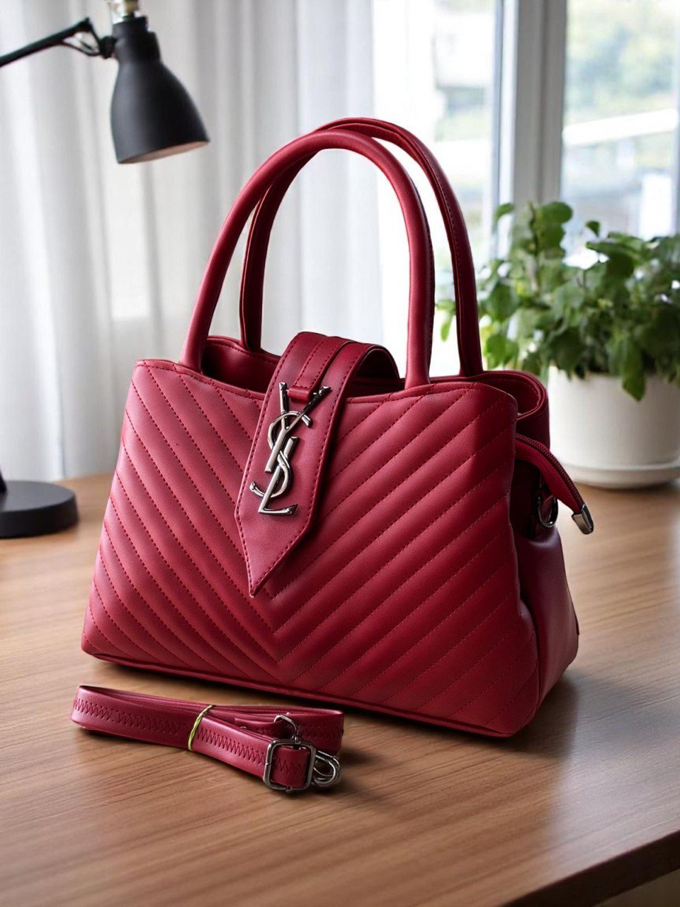 Yves Saint Laurent (YSL) Structured Handbag