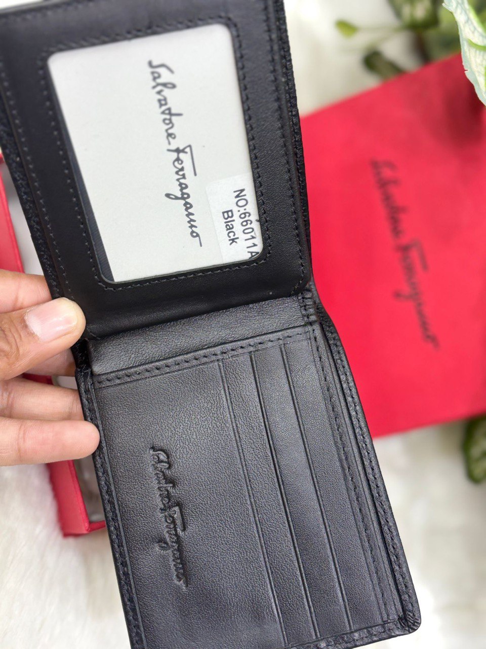 Salvatore Ferragamo Men’s Leather Wallet