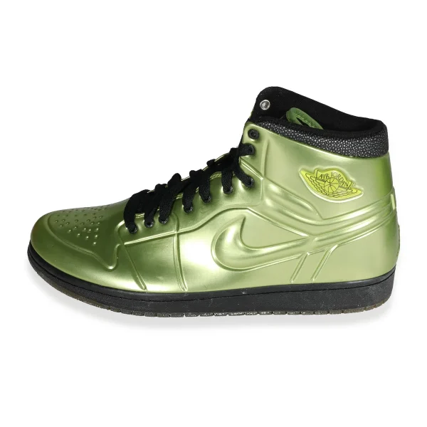 Nike Air Jordan 1 Anodized sneakers in metallic finish