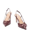 Valentino Garavani V-Logo Signature Slingback Pumps in black