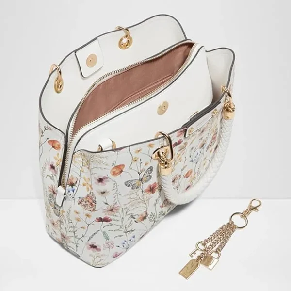ALDO Lothycan Women's Floral Tote Bag front view