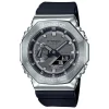 710_KIqjdPL._SX679.jpg Casio G-Shock GM-2100-1ADR Silver Watch Front View