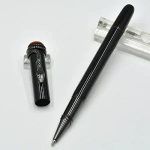 86a35fba-018c-483c-af84-f5fadea055b4.jpg Montblanc Heritage Rouge et Noir Ballpoint Pen in matte black