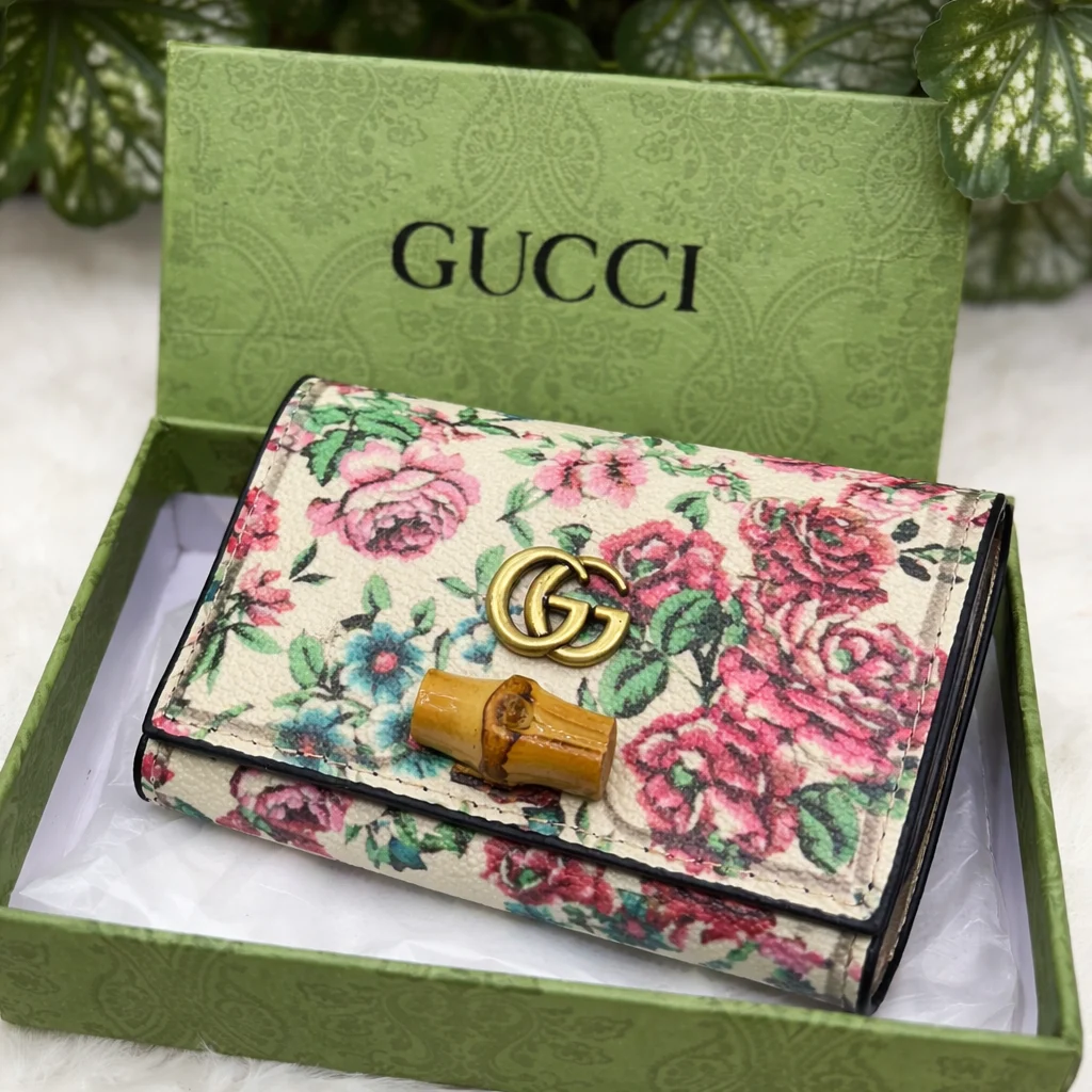 GG Three Fold Wallet – Compact Luxury Leather