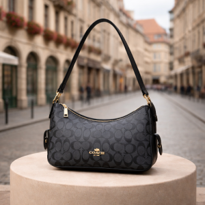 ChatGPTImageFeb13_2026_12_40_50PM.png Coach Sling Bag – Dual Pocket & Dual Strap Design
