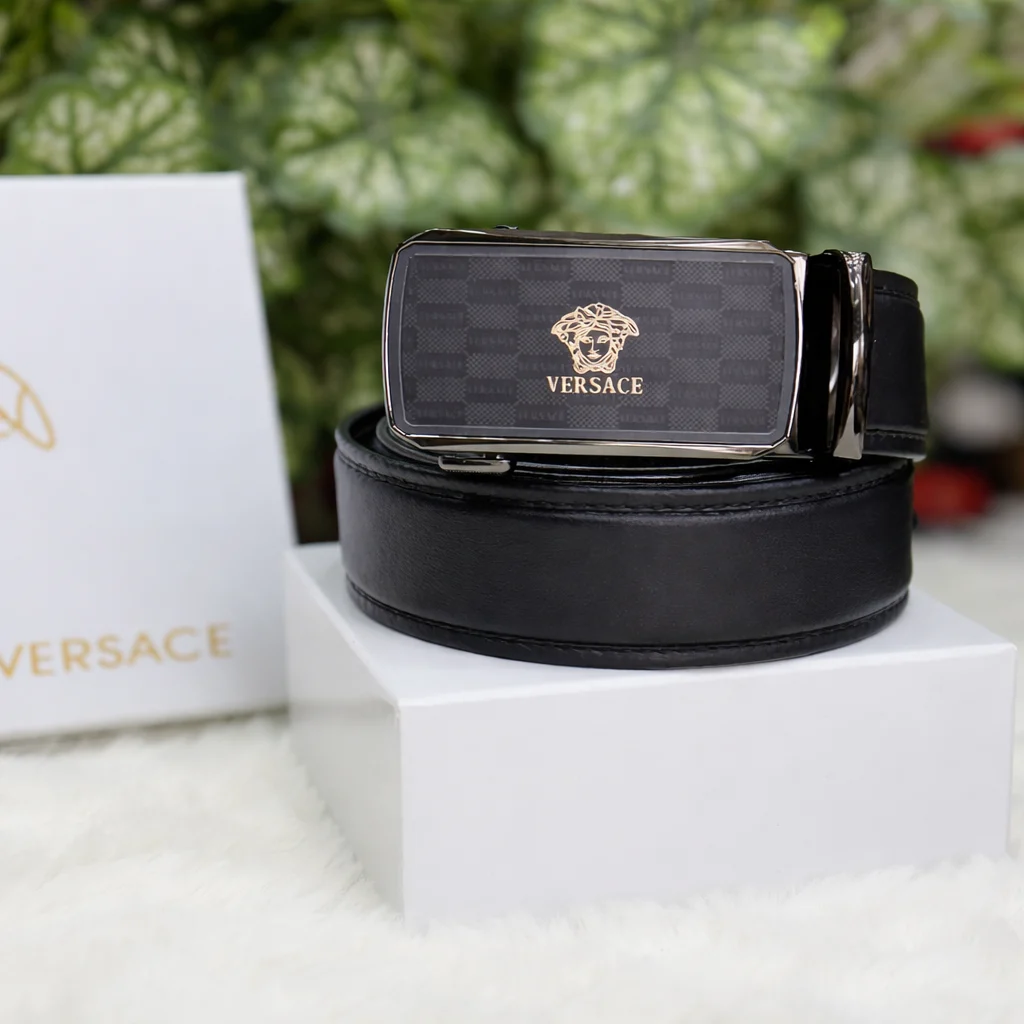 Versace Premium Leather Belt – Signature Edition