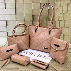 Jimmy Choo Luxury 6-Piece Handbag Combo Set (Premium Designer Collection)