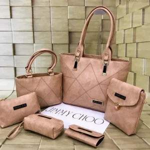 Jimmy Choo Luxury Handbag Combo Set - Front View