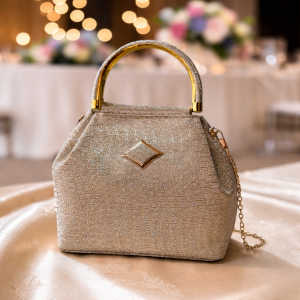 ChatGPTImageMar20_2026_02_48_01PM.png Luxury Croco Textured Potli Bag with Gold Handle & Chain (Party Edition)
