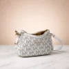 Michael Kors Half-Moon Small Shoulder Bag in black
