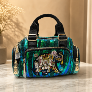 Boho Charm Elephant Crossbody Bag – Stylish Ethnic Fashion