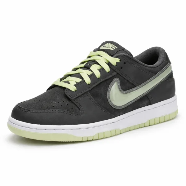 Nike Dunk Low Halloween Glow sneakers front view