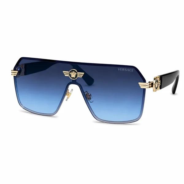 Versace unisex sunglasses in black frame