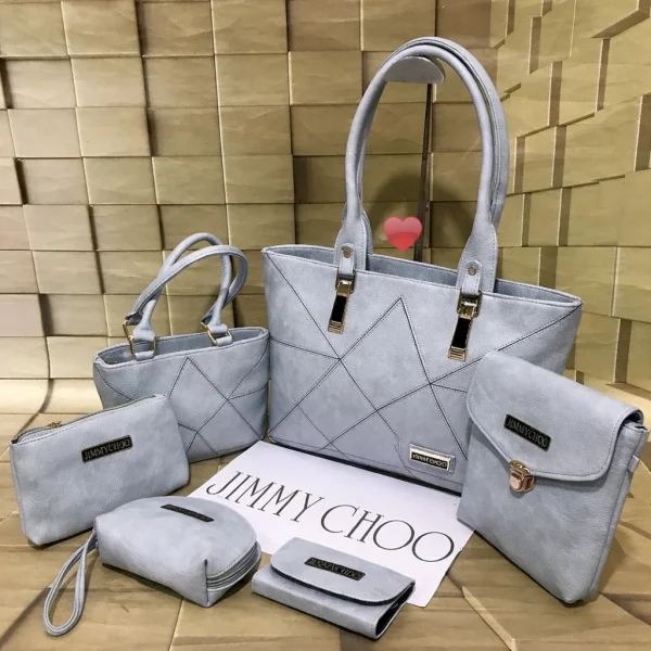Jimmy Choo Luxury Handbag Combo Set - Front View
