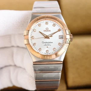 D46F8B06-2FE3-42AE-A81F-7B253FEBD92E.jpg Omega Constellation Co-Axial 35 mm Watch front view
