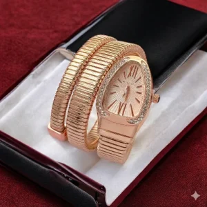 Bvlgari New Serpenti Tubogas Watch in gold