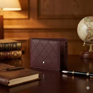 Mont Blanc Luxury Wallet for Men - Front View