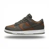 Nike Dunk Low Two-Tone Brown & Grey sneaker side view