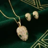 BVLGARI Serpent Full Studded Necklace close-up