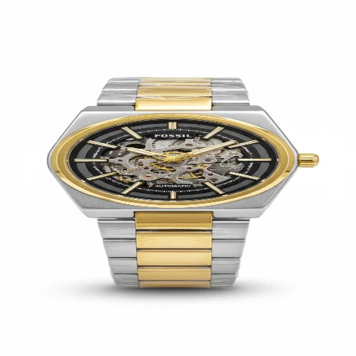 FOSSIL Analog Watch – For Men( Gold & Silver )