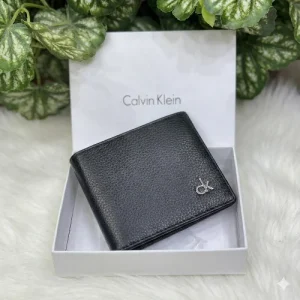 Calvin Klein Men’s Wallet in black leather