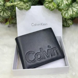 Calvin Klein Men’s Wallet in black leather