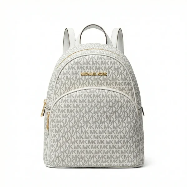 Michael Kors Black Backpack with Gold Accents