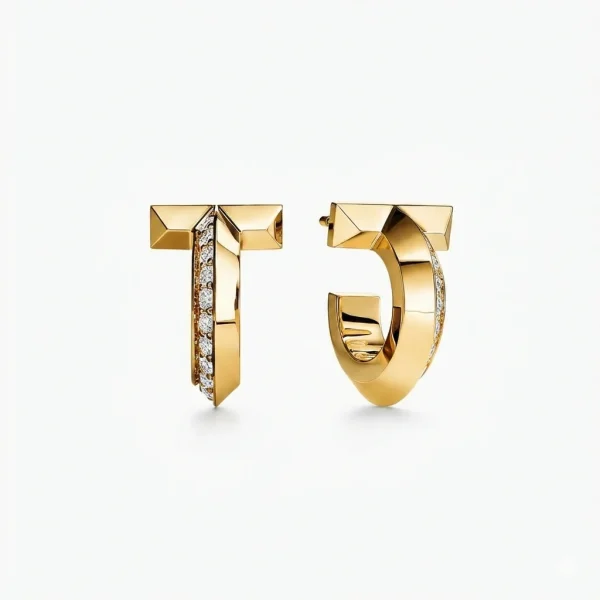 Gemini_Generated_Image_hi1vj5hi1vj5hi1v.png Tiffany&Co. T1 Wide Hinged Beautiful T EARINGS on display