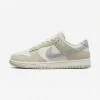 Nike Dunk Low Silver Swoosh side view